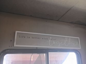 Life Is Better Together Wood Wall Sign