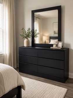 Dresser and mirror new