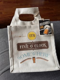 Beer tote bag