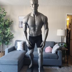 Male Mannequin With Display Base