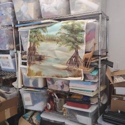 Oil Painting On A Canvas 