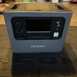 AFERIY P210 portable power station with Predator 200W portable solar panel