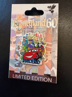 Disneyland Pin : 60th anniversary, limited addition