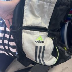 Adidas Jaw String bag black and white 