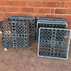 Dryer Rack Restaurant Grade Tool Plastic Green Blue