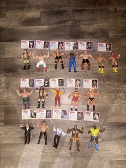 Wwf Wwe Ljn Wrestling Figures 80s