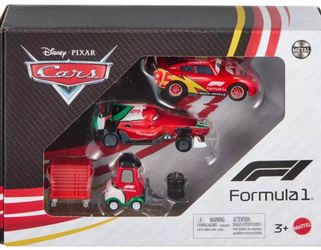 Disney Cars F1 set