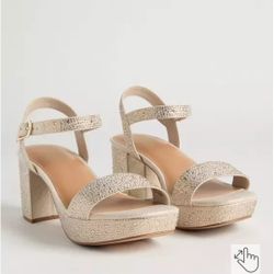 Embellished Platform High Heels