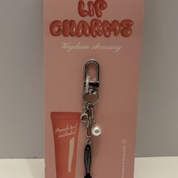 Lip charm keychain fish