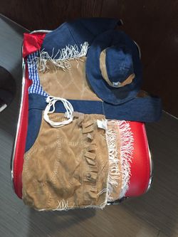 Dogs cowboy Halloween costume