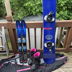 Snowboard and Performance Ski’s Package 