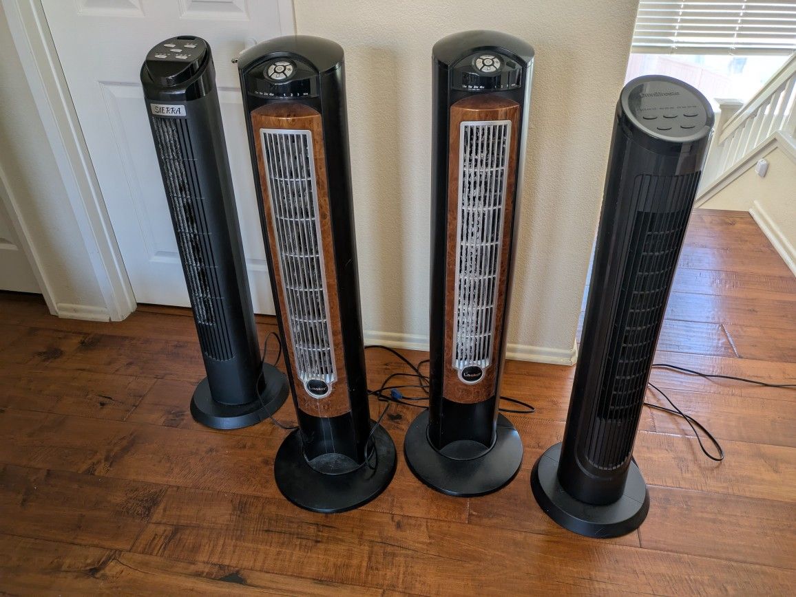 Assorted Tower Fans $20 Each