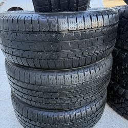 22” 4 take off tires  good year wrangler 