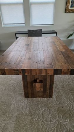 Reclaimed Wood Dining Table
