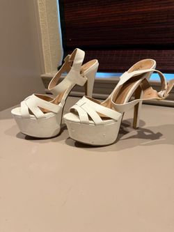 ZIGI Soho White heels
