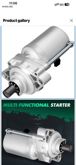 98-02 Honda accord starter