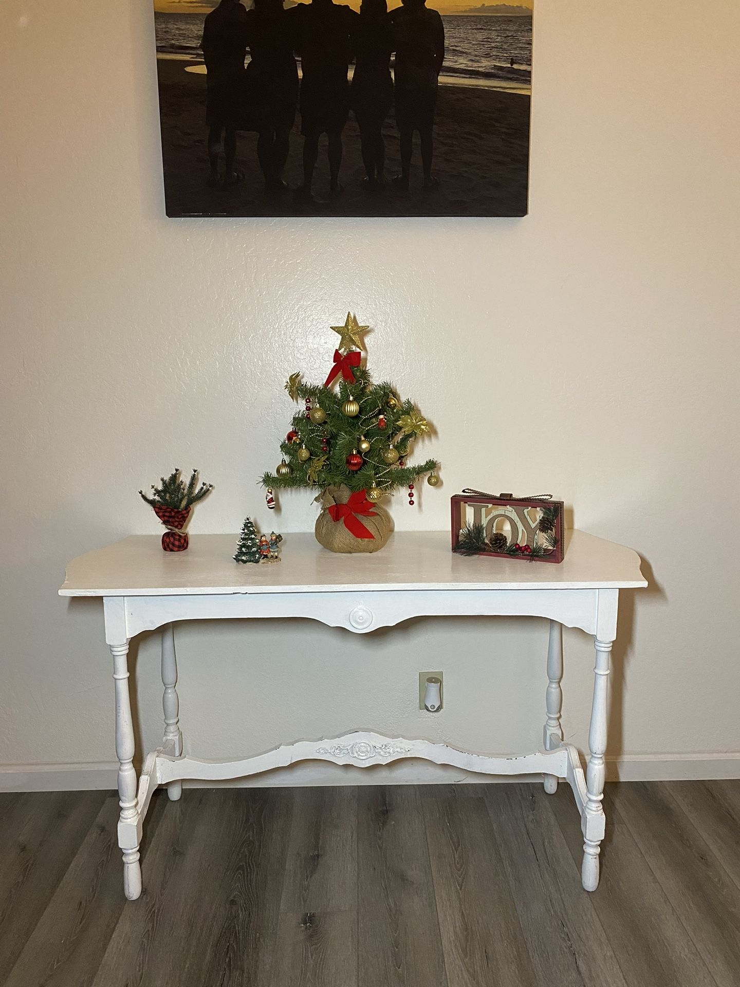 White Table