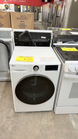 NEW OPEN BOX LG FRONT LOAD DRYER