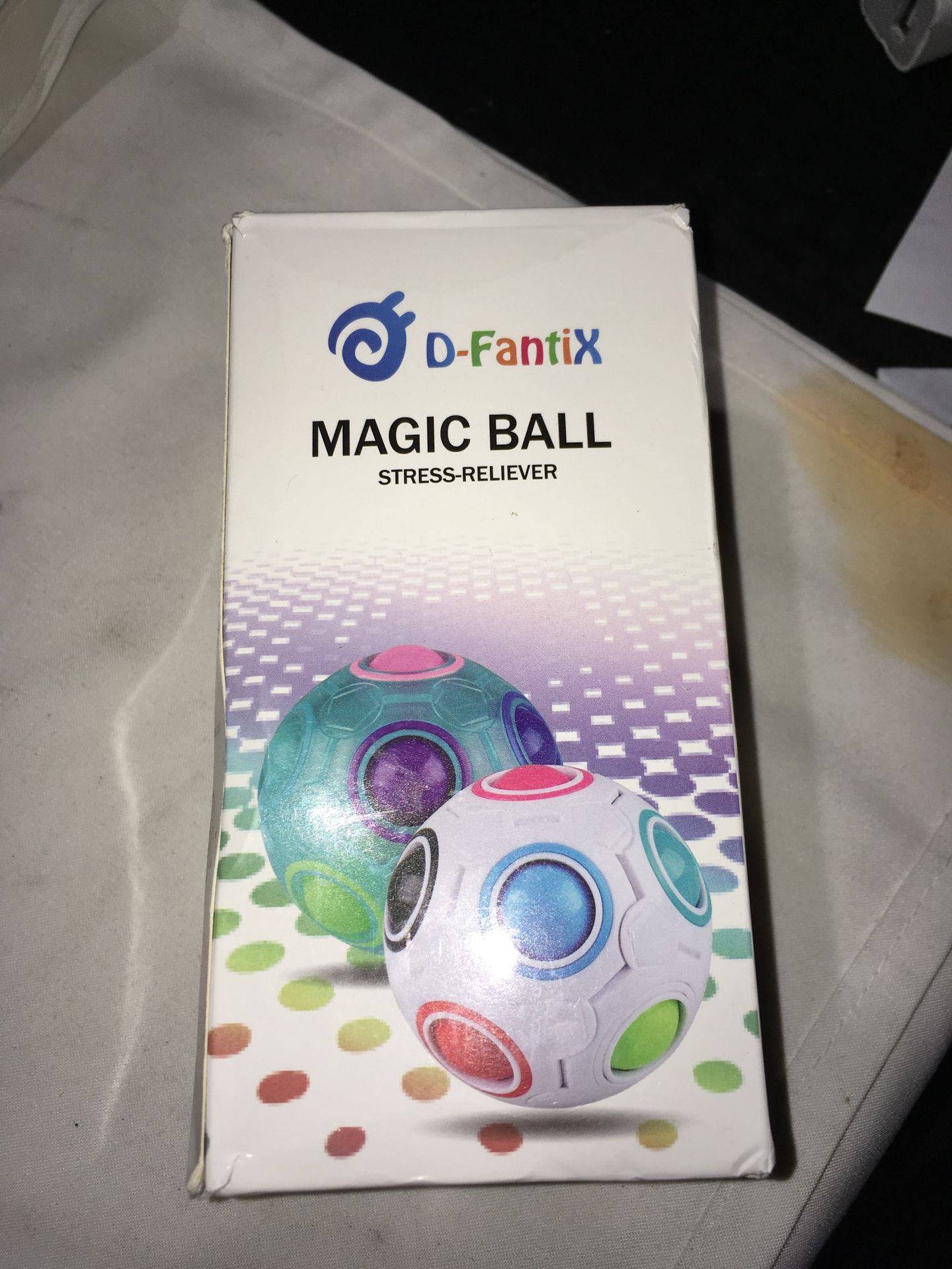 Magic ball stress reliever