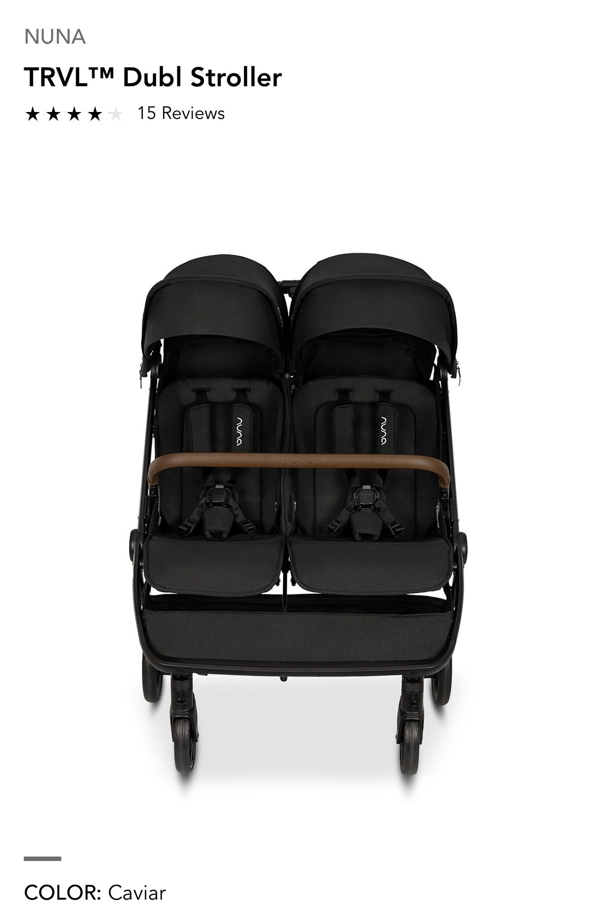 Nuna TRVL™ Dubl Stroller