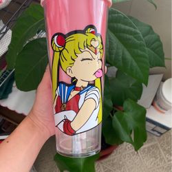 Sailor moon Bumbler Boba Cup