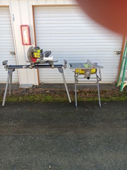 Chop Saw And Table Saw