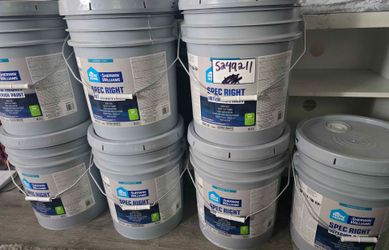 5 Gallon Bucket ULTRA WHITE HGTV Home by Sherwin Williams SPEC RIGHT Interior Paint