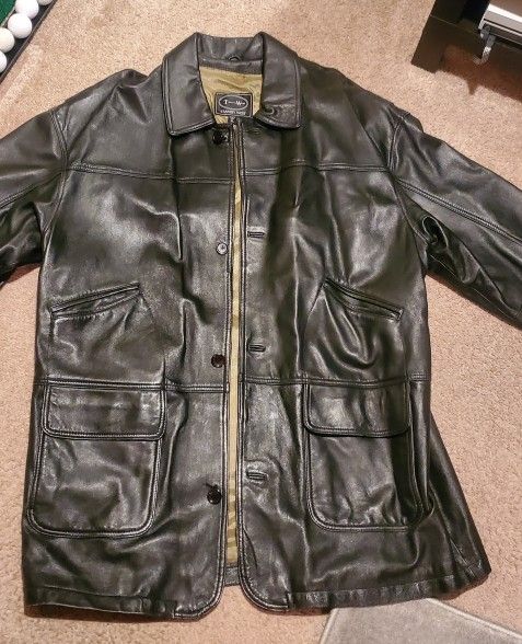 Genuine Leather Jacket 2XL