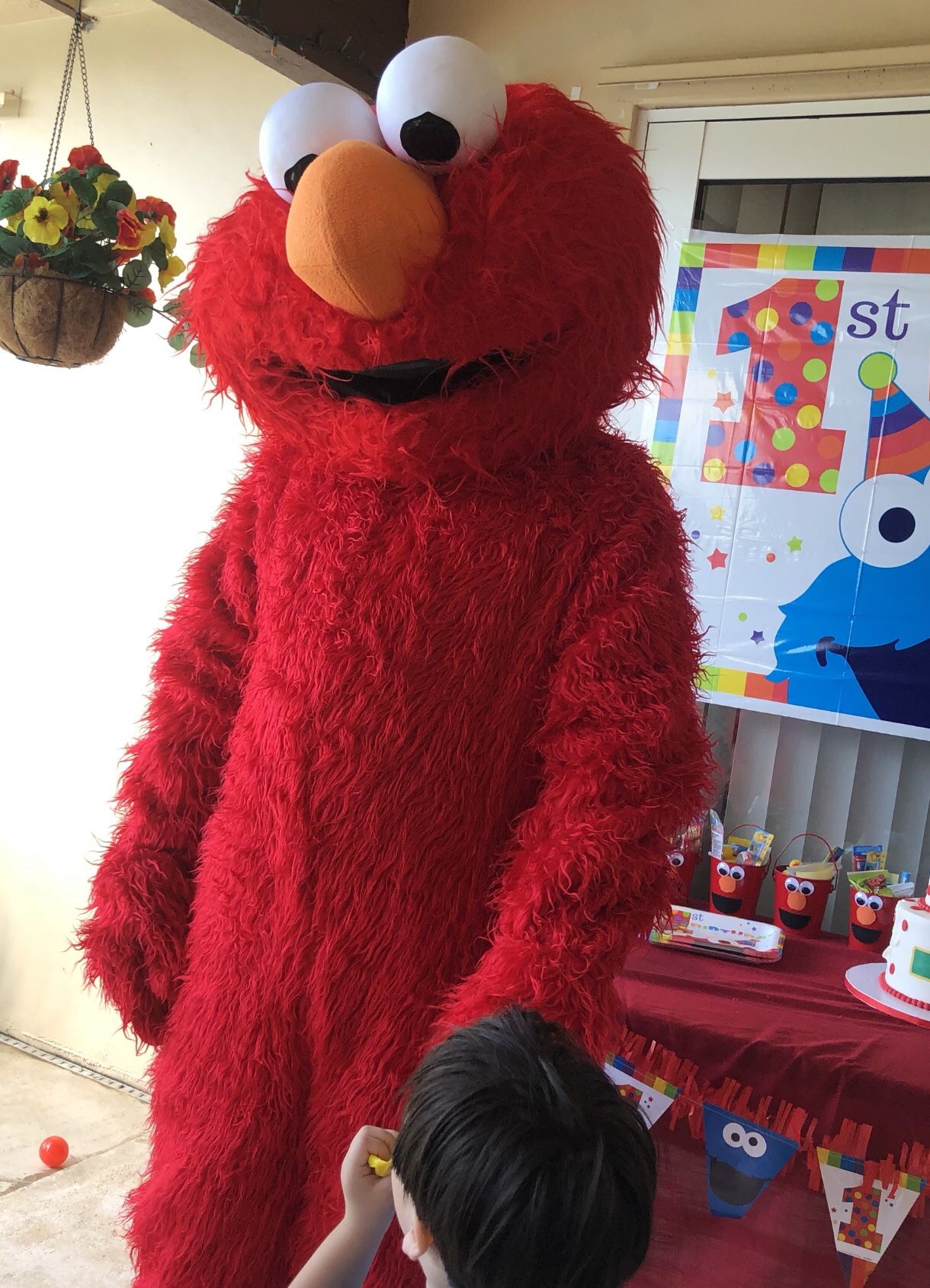 Elmo costume