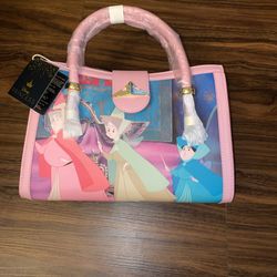 Disney Loungefly Sleeping Beauty Princess Scene Crossbody Bag Sleeping Beauty