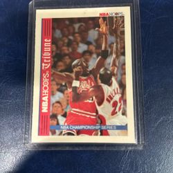 1992 HOOPS TR1 NBA CHAMPIONSHIP M.JORDAN/C.DREXLER