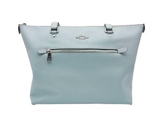 Coach F79609 Outlet Station Tote Blue Handbag Gs0725izmia