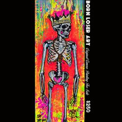 BORN LOSER Original Hand Painted Canvas Artwork