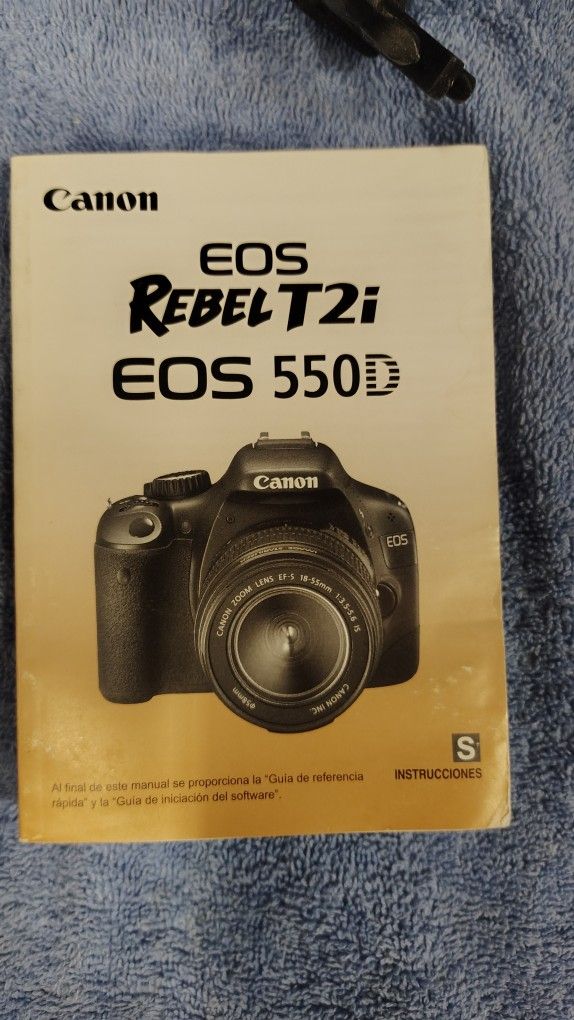 Canon EOS Rebel T2i (also known as the EOS 550D) camera kit with