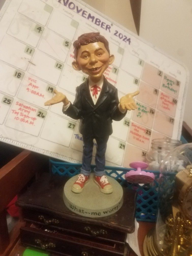 Mad Tv  14 " Tall Ceramic Statue 
