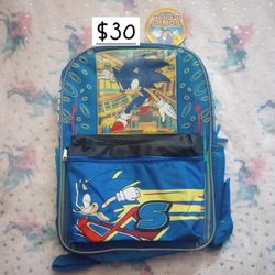 Sonic Backpack 