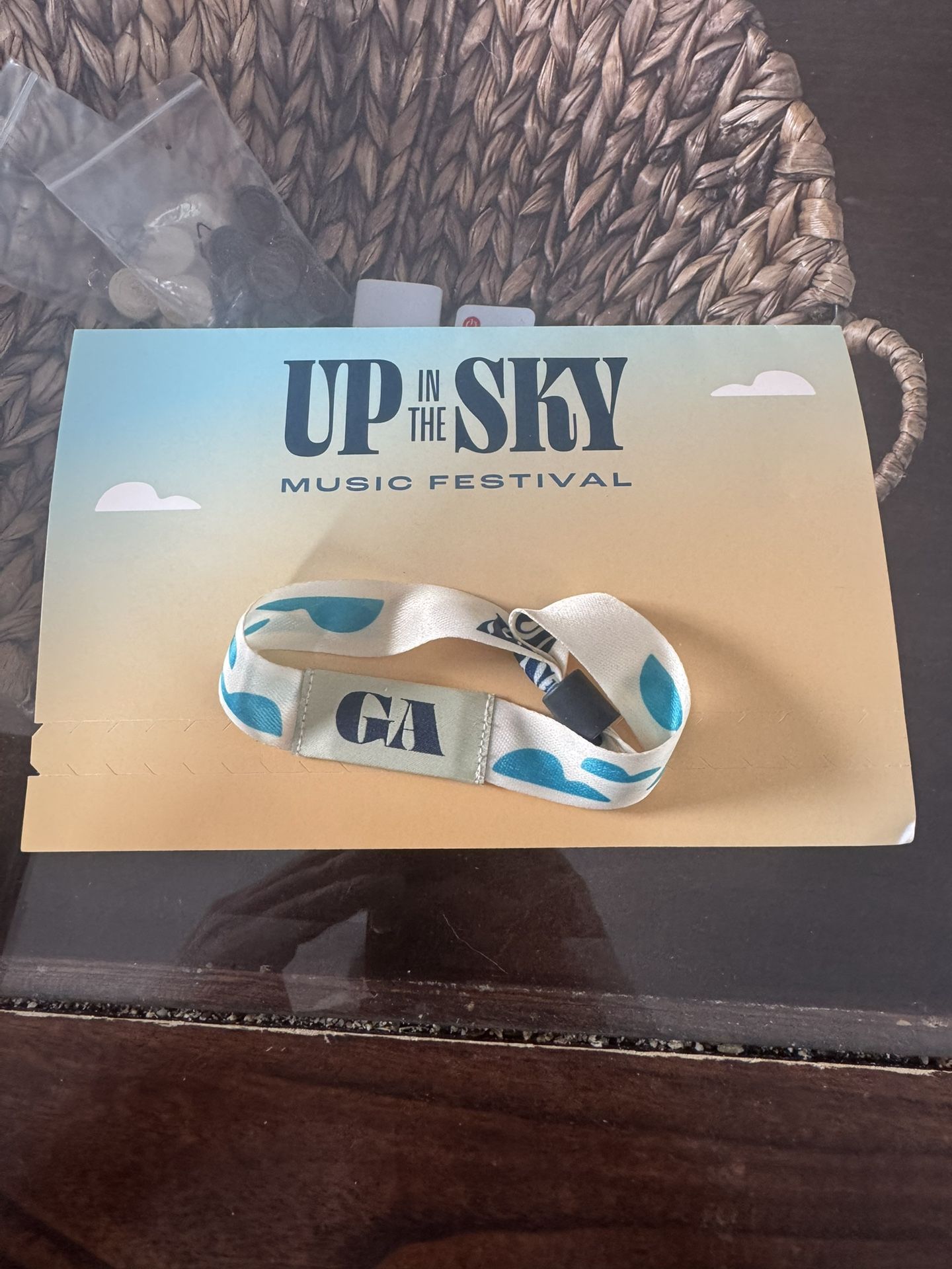 Up In the Sky Music Festival 2-day GA wristband
