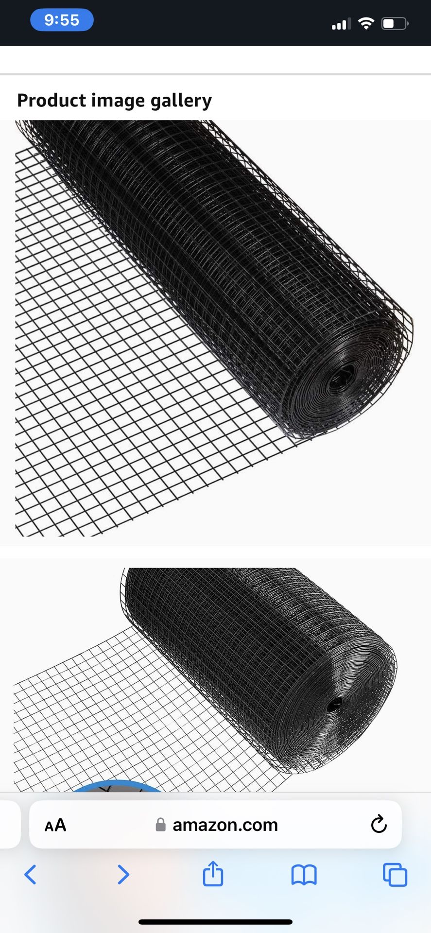 Metal Black VanIl Cotet Privacy Fence