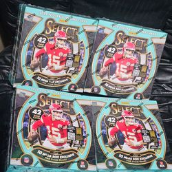 2025 Select Football Mega Box! 4 Box Lot! New Factory Sealed! Multiple Available