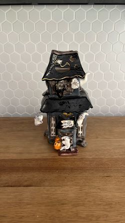 Blue sky Ghostly Mansion