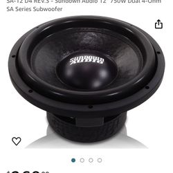 2 12” Sundown Speakers