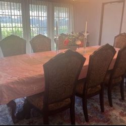 Formal Dining Room Table 