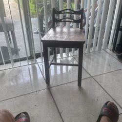 One Fine  Antic Low Back Chair U Not Will Find Others Place But Here 