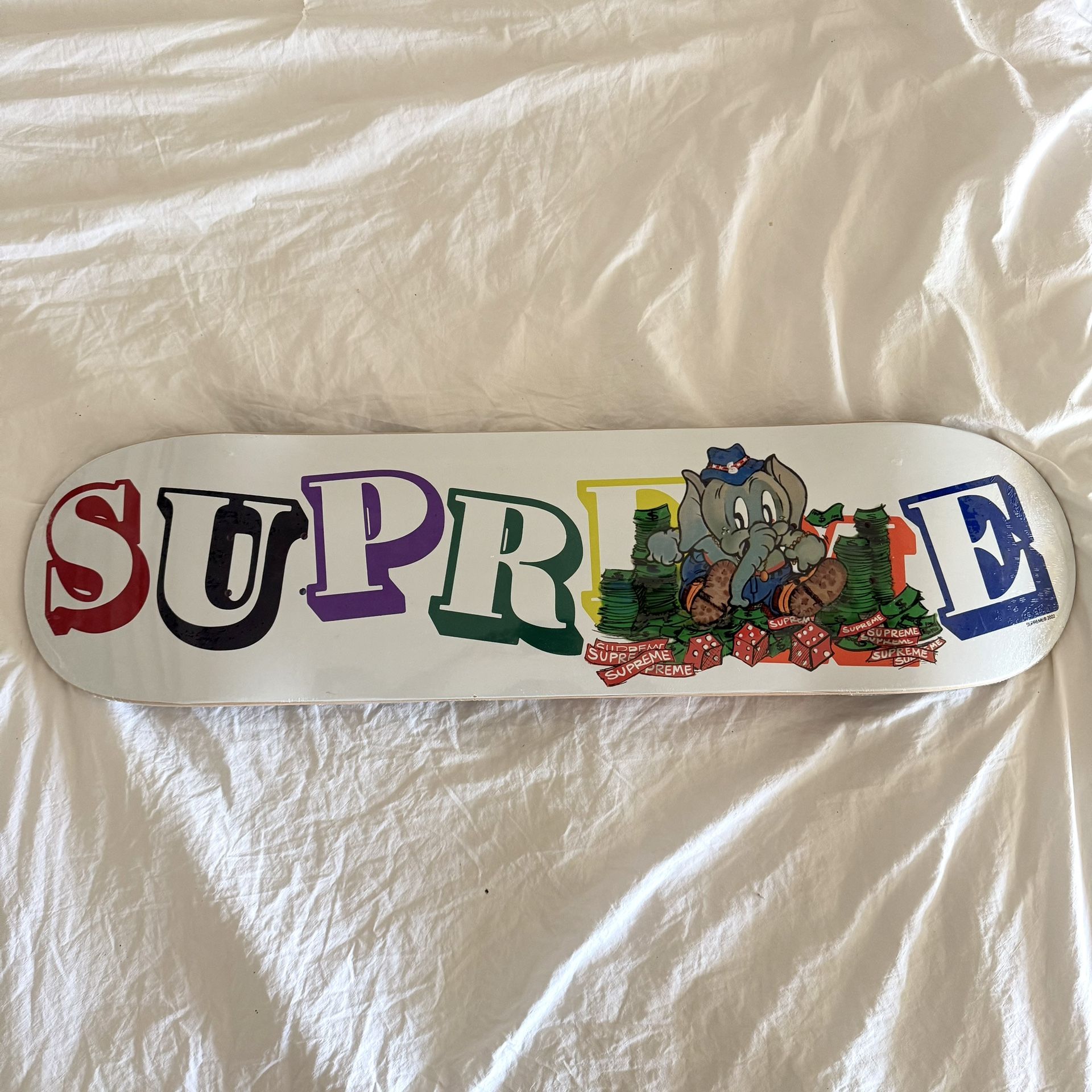 Supreme Elephant Skateboard Deck - Brand New (Sealed)