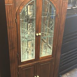 Corner Curio Cabinet 