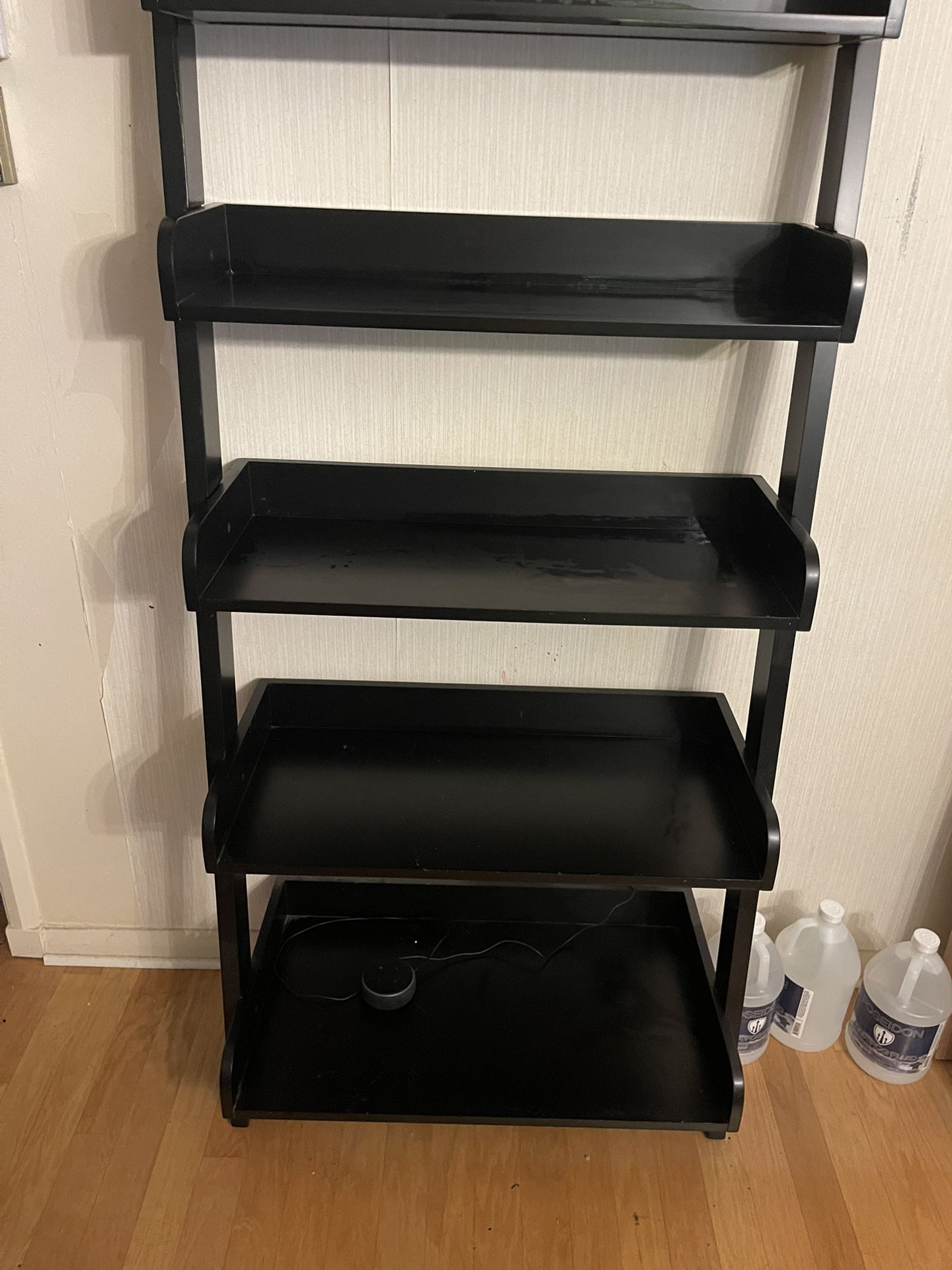 Black Wood Bookshelf