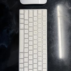Apple Keyboard and Mouse 