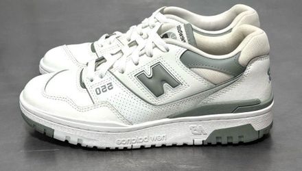 New Balance 550 White Grey Sneakers