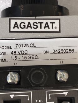AGASTAT Model 7012NCL Timer