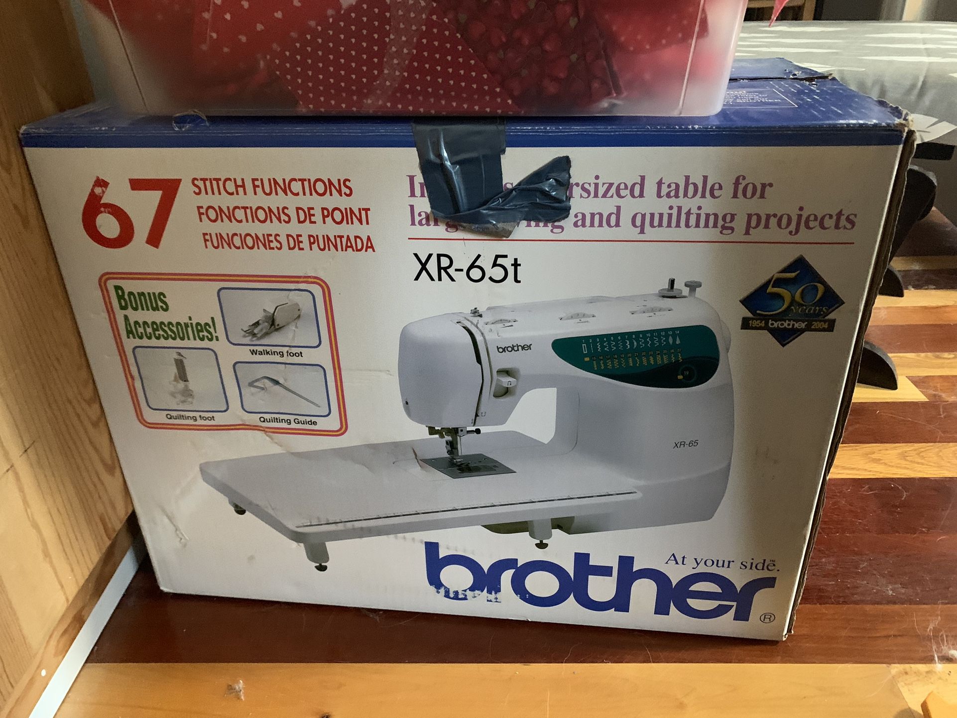 Brother XR-65t Sewing And Quilting Machine With Bottonholer